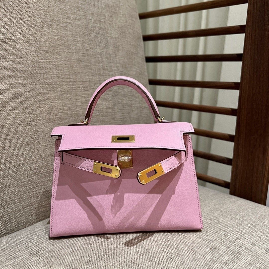 Pink Luxury Kelly 20 Episom Leather