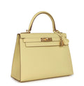 Yellow Luxury Kelly 20 Epsom Leather