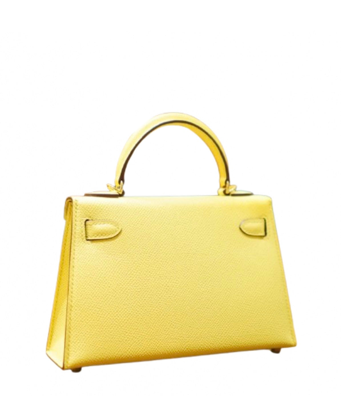 Luxury Butter Yellow Epsom Leather Kelly Handbag 20cm | Ziyanda M Collection