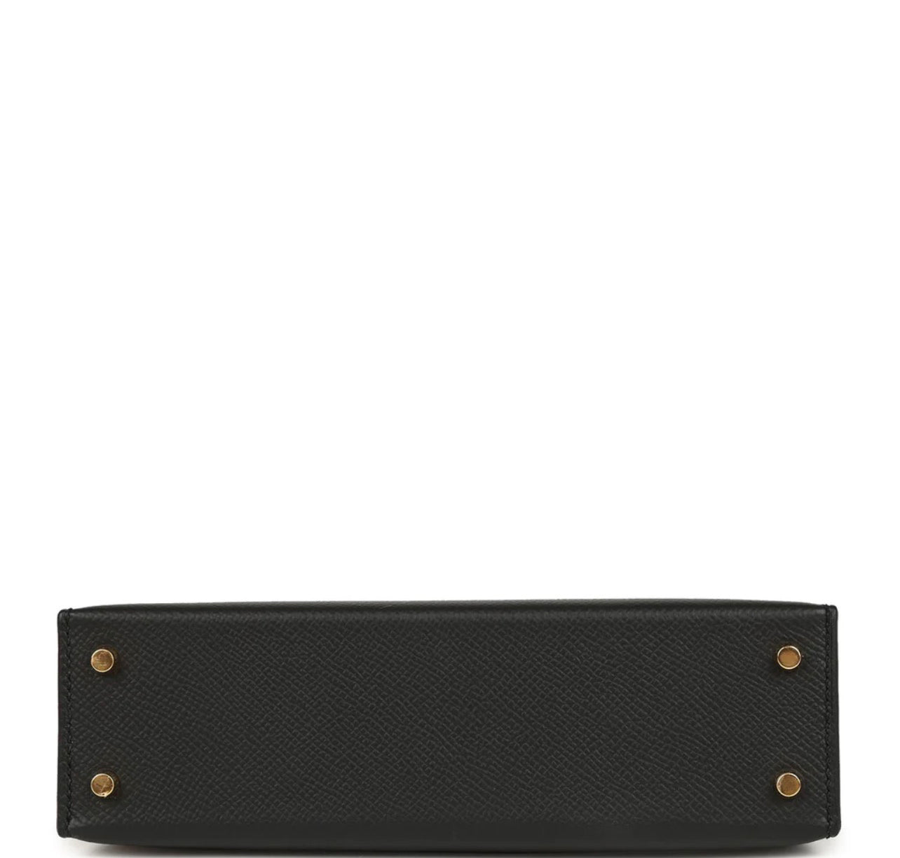 Luxury Black Epsom Leather Kelly Handbag 20cm | Ziyanda M Collection