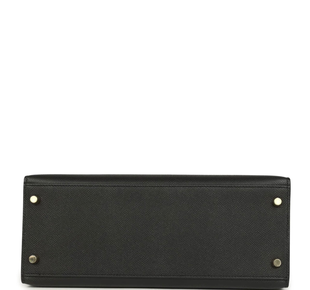 Luxury Black Epsom Leather Kelly Handbag 25cm | Ziyanda M Collection