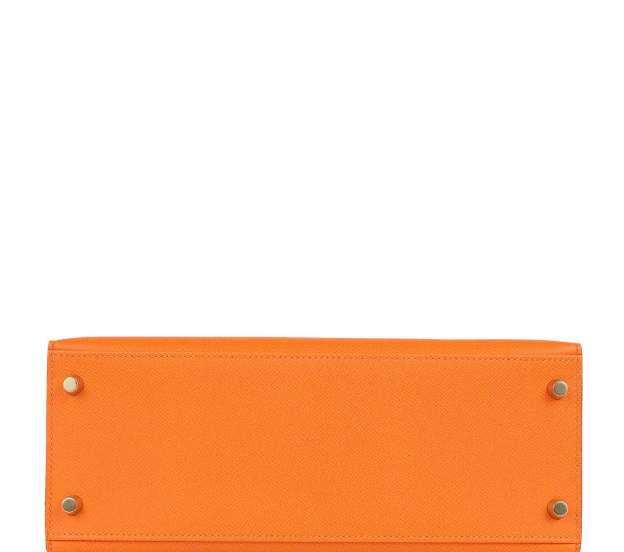 Luxury Orange Epsom Leather Kelly Handbag 25cm | Ziyanda M Collection