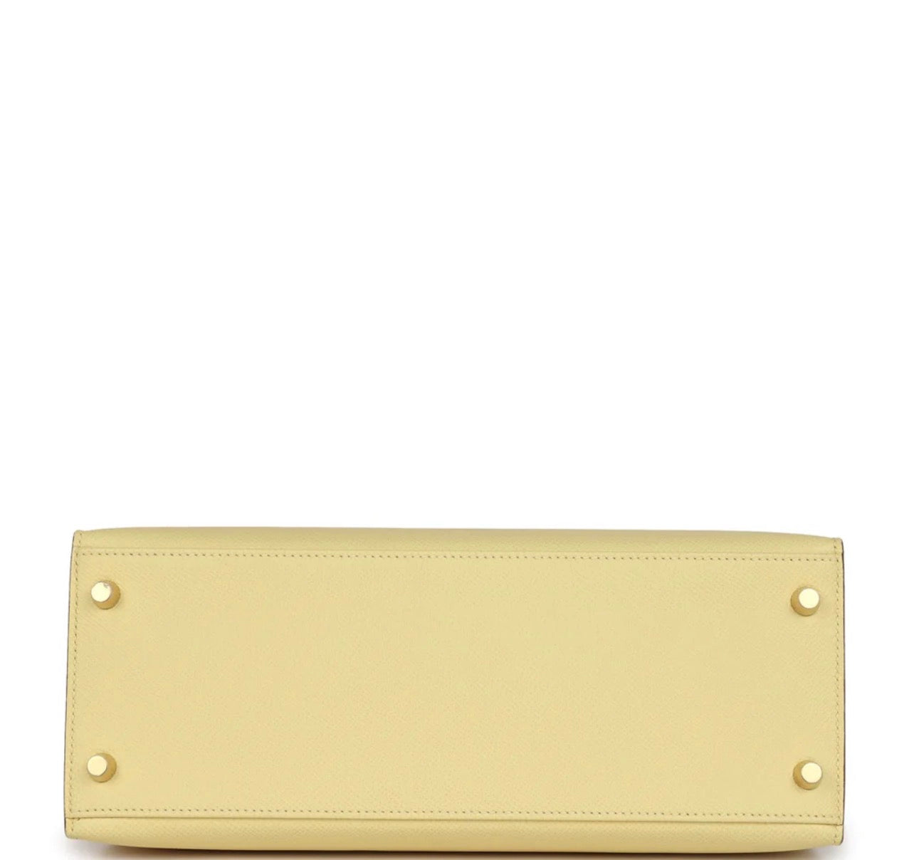 Luxury Butter Yellow Epsom Leather Kelly Handbag 25cm | Ziyanda M Collection