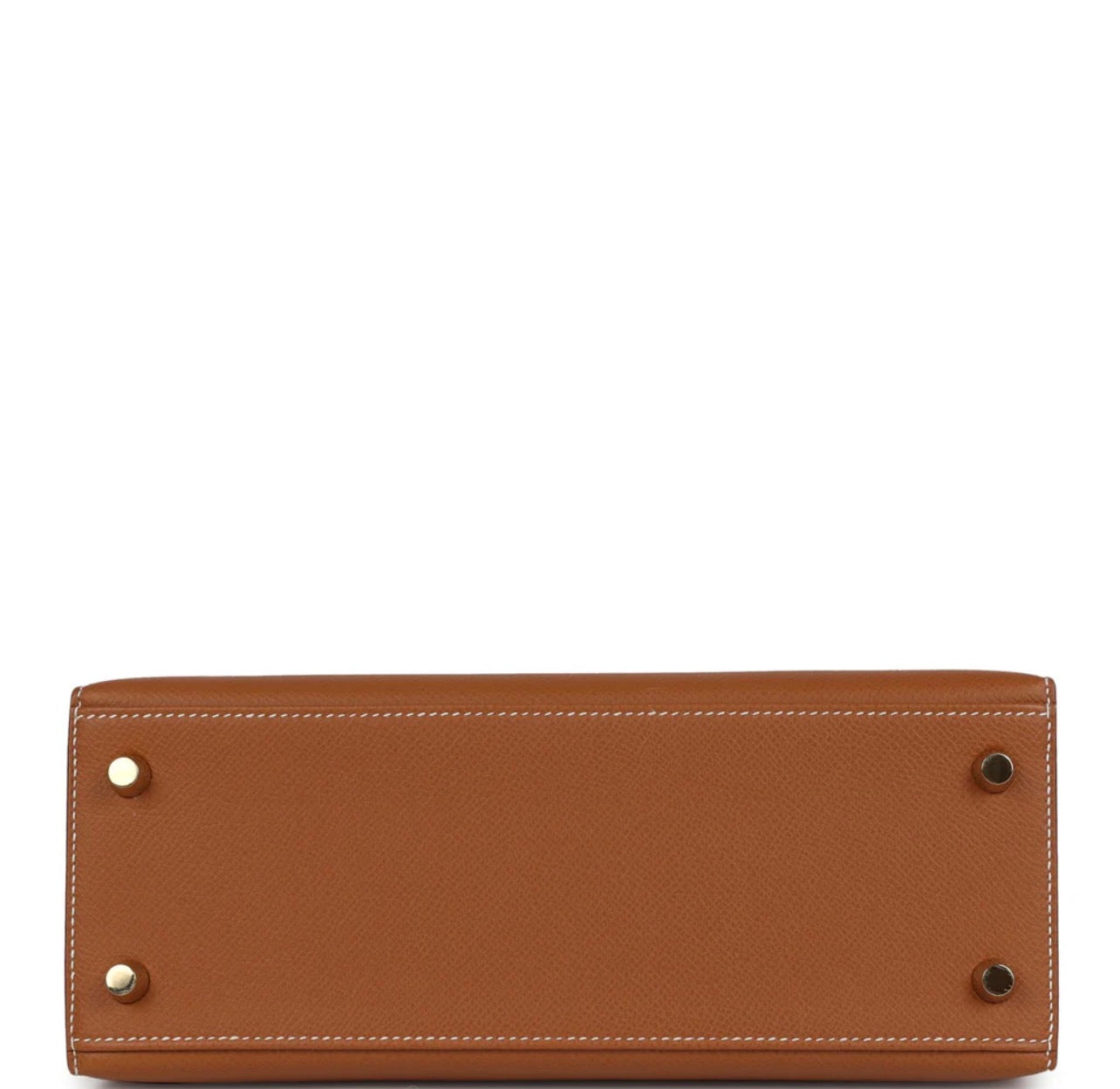 Luxury Brown Epsom Kelly Handbag 25